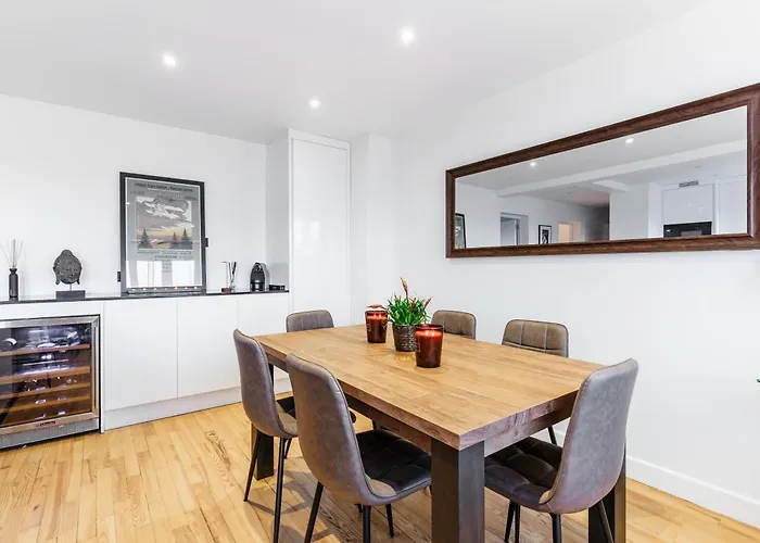 Apartmán A 2 Separees, Luxe, Design, Confort Premium, 80 M2, Parking Inclus, Proche Gare Sncf