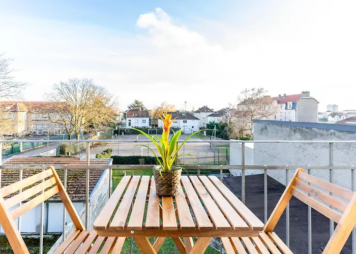 Apartmán A 2 Separees, Luxe, Design, Confort Premium, 80 M2, Parking Inclus, Proche Gare Sncf Mety